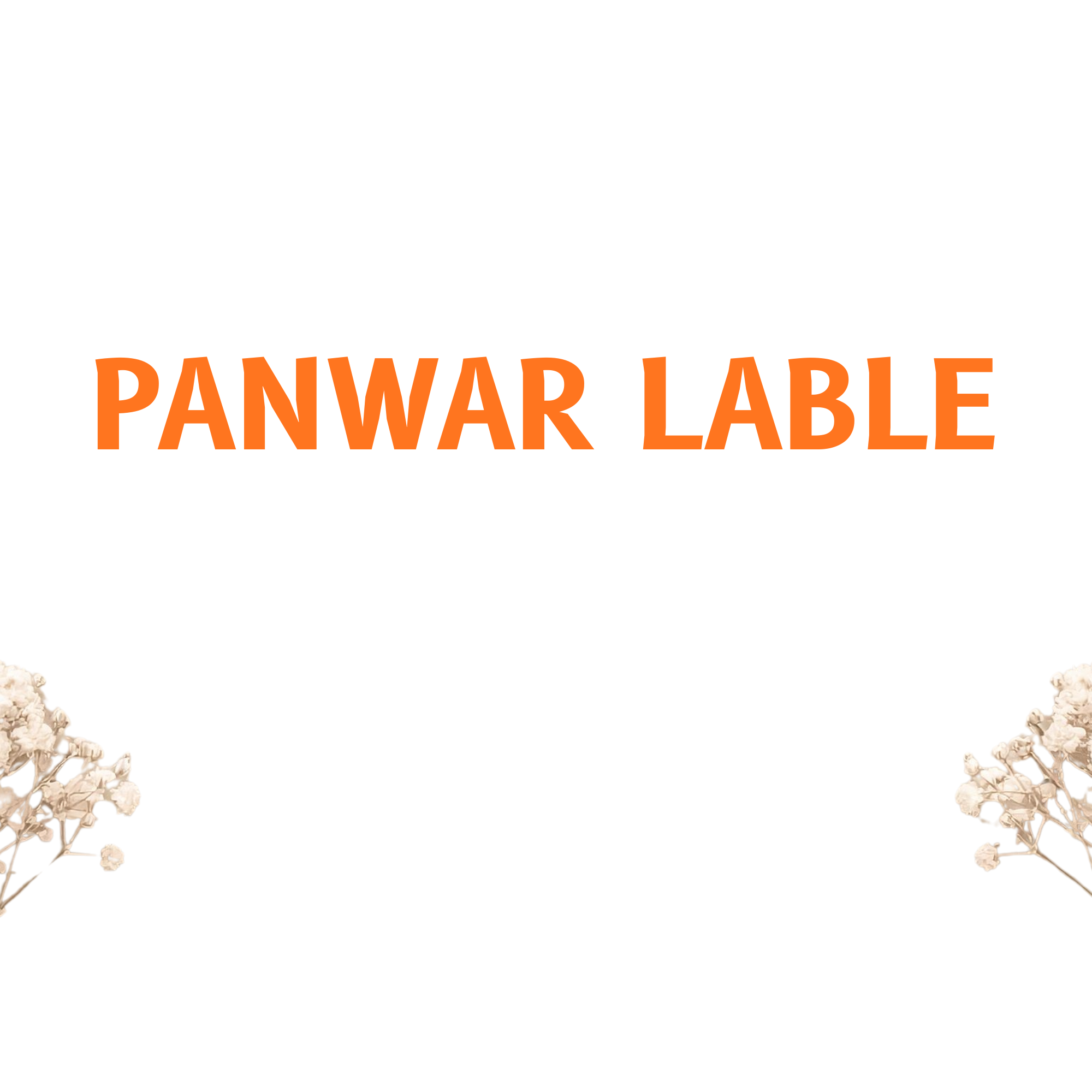 PANWAR LABLE